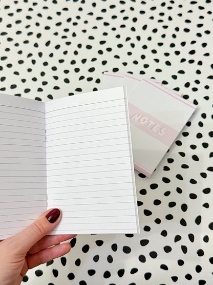 A6 Lined Notebook - Notes
